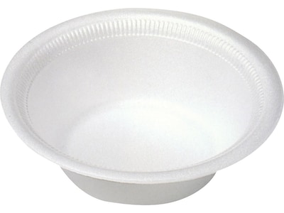 Solo Concorde Foam Bowls, 12 oz., White, 125/Pack (12BWWCR)