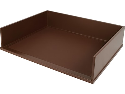 Victor Technology Technology Wooden Letter Tray, Mocha Brown (B1154)