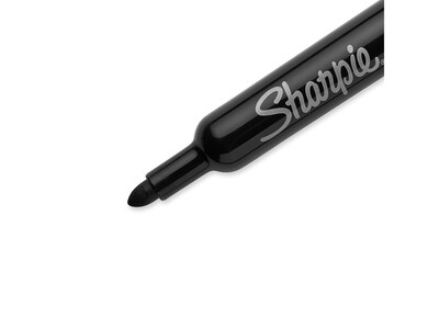 Sharpie Flip Chart Permanent Markers, Bullet Tip, Black, 8/Pack (1760445)