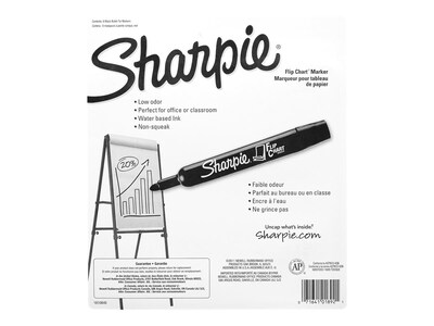 Sharpie Tank Paint Marker, Medium Tip, Black, 12/Pack (2107615)