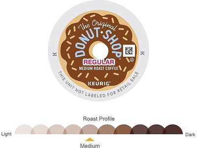 Donut Shop Regular Coffee, Keurig® K-Cup® Pods, Medium Roast, 96/Carton (DIE60052101CT)