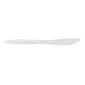 Berkley Square Polypropylene Knives, Medium-Weight, White, 1000/Carton (1011000)