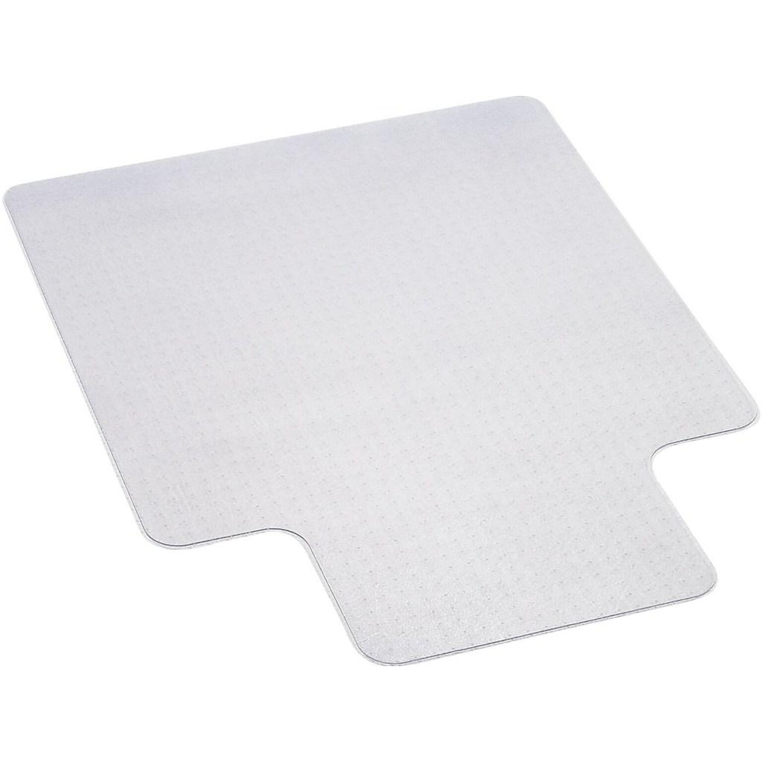 Deflect-O EconoMat Carpet Chair Mat with Lip, 36 x 48, Low-Pile, Clear (CM11112)