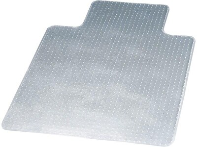 Deflect-O DuraMat Carpet Chair Mat with Lip, 36 x 48, Low-Pile, Clear (CM13113)