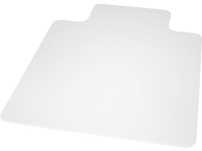 ES Robbins EverLife 45" x 53'' Rectangular w/Lip Chair Mat for Carpet & Hard Floor, Vinyl (ESR131823)