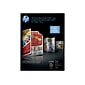 HP Tri-fold Glossy Brochure Paper, 8.5" x 11", 150 Sheets/Pack (Q6612A)