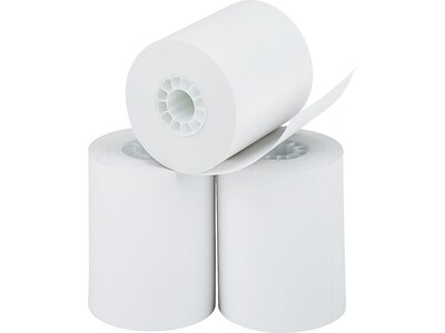 Iconex Thermal Cash Register Paper Rolls, 2 1/4 x 85, BPA Free, 3 Rolls/Pack (9078-0076)