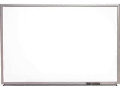 Skilcraft Porcelain Dry-Erase Whiteboard, Anodized Aluminum Frame, 3 x 2 (7110-01-555-0294)