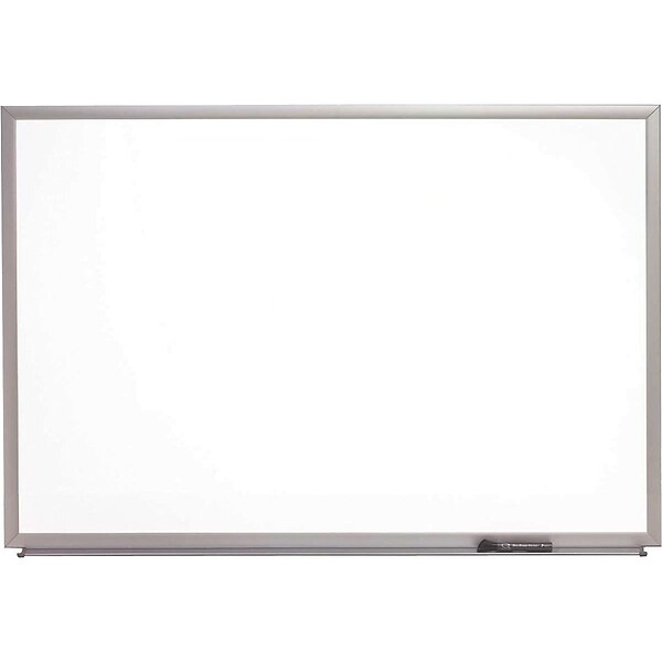 Skilcraft Porcelain Dry-Erase Whiteboard, Anodized Aluminum Frame, 3 x 2 (7110-01-555-0294)
