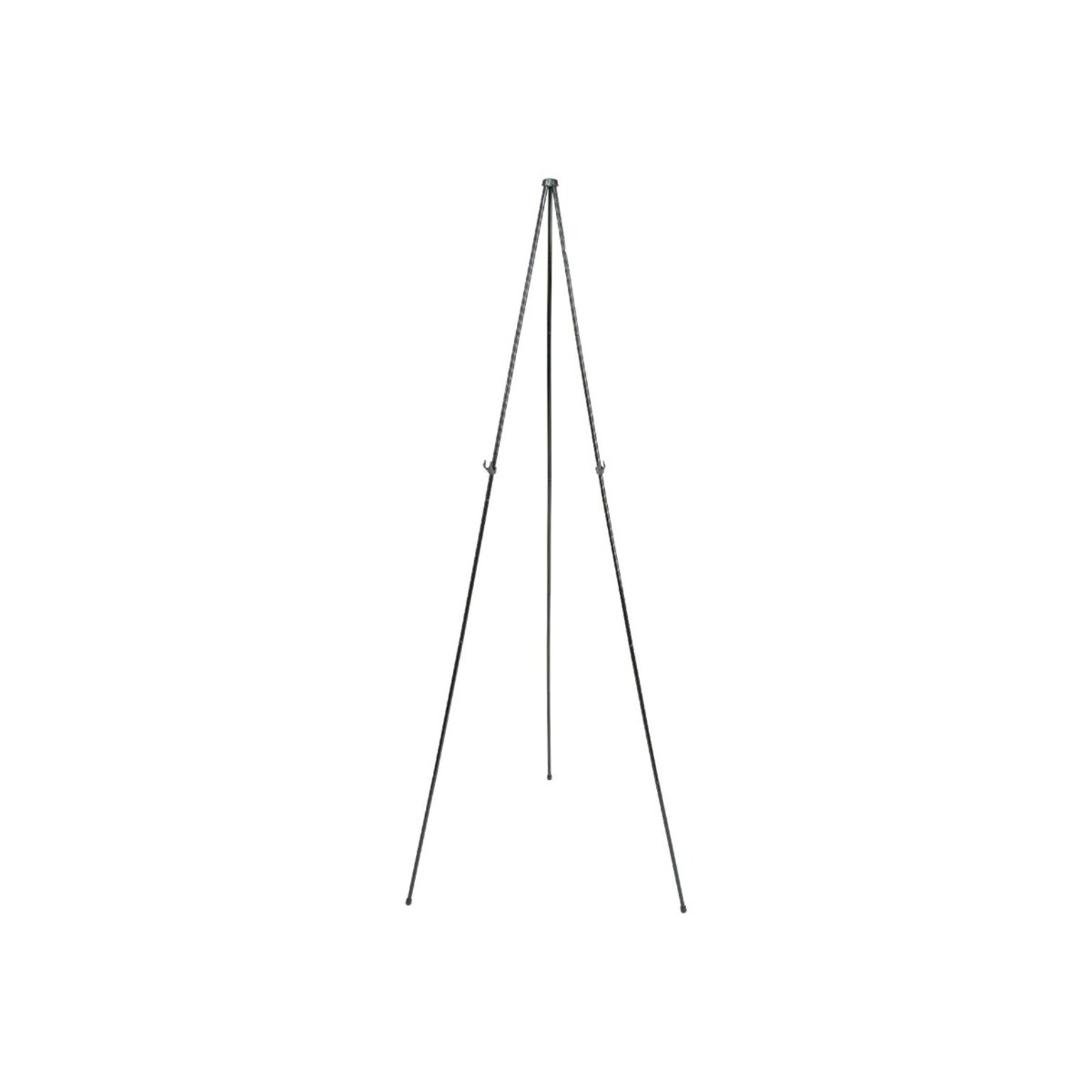 Quartet Instant Easel Display Easel, 63, Black Aluminum (29E)