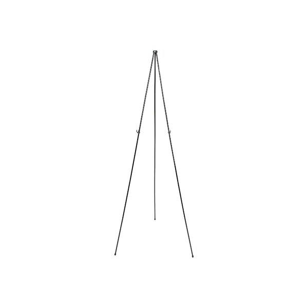 Quartet Instant Easel Display Easel, 63, Black Aluminum (29E)