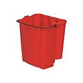 Rubbermaid WaveBrake Bucket, 18 qt. Red (FG9C7400RED)