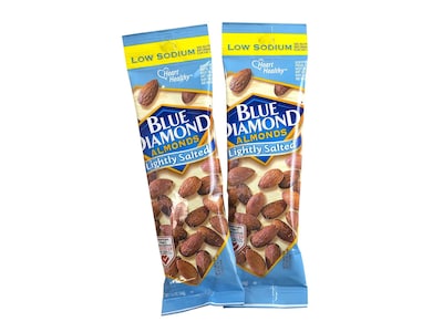 Blue Diamond Lightly Salted Almonds, 1.5 oz., 12 Bags/Pack (220-00736)