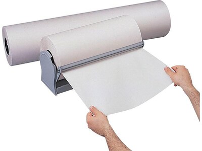 Newsprint Paper Roll, 24 x 1200, White (4085058/C313024)