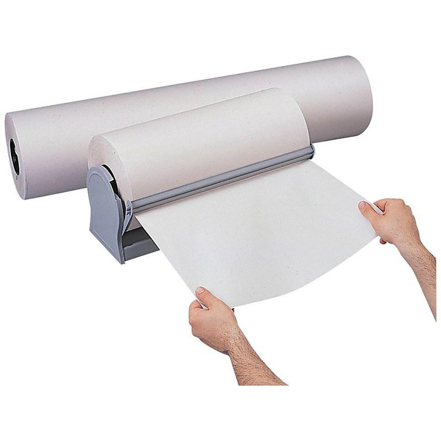 Newsprint Paper Roll, 24 x 1200, White (4085058/C313024)