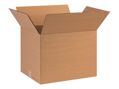 Coastwide Professional™ 16 x 12 x 12, 200# Mullen Rated, Shipping Boxes, 25/Bundle (CW57007)