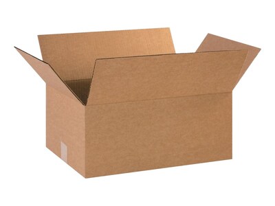 Coastwide Professional™ 18 x 12 x 8, 200# Mullen Rated, Shipping Boxes, 25/Bundle (CW29365)