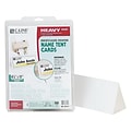 C-Line 4.25H x 11W White Matte Table Tents, Inkjet/Laser, 50/Box