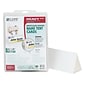 C-Line 4.25"H x 11"W White Matte Table Tents, Inkjet/Laser, 50/Box