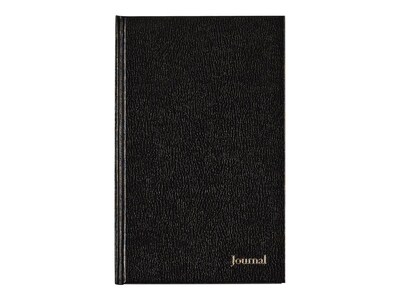 TOPS Executive Paper Journal, 5W x 8H, Black (J25558)
