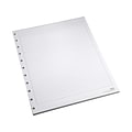 Staples® Arc Notebook System Premium Refill Paper, 8.5 x 11, 50 Sheets, Narrow Ruled, White (19992