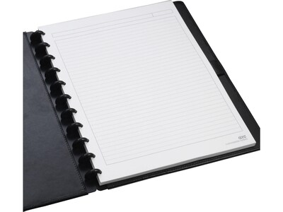 Staples® Arc Notebook System Premium Refill Paper, 8.5" x 11", 50 Sheets, Narrow Ruled, White (19992)