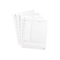 Arc System Project Planner Premium Refill Paper, White, 8-1/2" x 11"