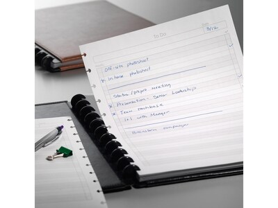 Arc System "To-Do" Refill Paper, White, 8 1/2" x 11"