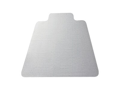 HON Workplace Tools Roll-Up 46 x 60 Rectangular w/Lip Chair Mat for Carpet, PVC (HONCM4660LS)