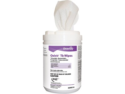 Oxivir Tb Disinfecting Wipes, Fragrance-Free, 160/Box, 12/Carton (4599516)