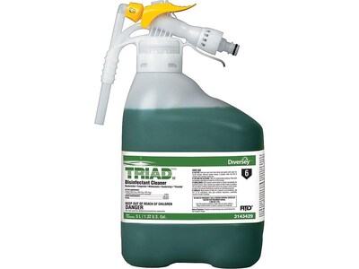 Triad III Disinfectant for Diversey RTD, Minty Scent, 168.96oz.