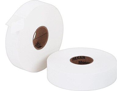 Monarch Specialties 1136 Labels, Two-Line, White, 1750/Roll, 2 Rolls/Pack (925084)
