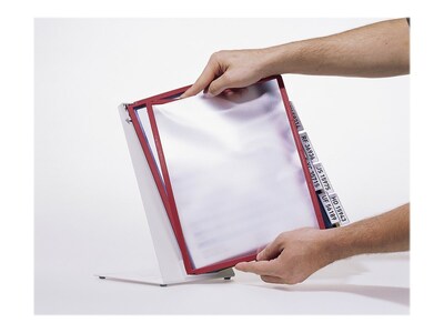 Durable VARIO Document Holder, 8.5" x 11", Top Loading, Multicolor Plastic (536000)