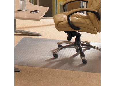 Ecotex Evolutionmat Carpet Chair Mat, 36 x 48, Clear (ECO113648EP)