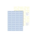 DocuGard Standard 8.5W x 11H Medical Security Paper, Blue, 500/Ream (04541)