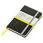Oxford Idea Collective Poly Cover Journal, 3.5"W x 5.5"H, Black (TOP 56874)