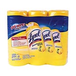Lysol Disinfecting Wipes, Lemon and Lime Blossom, 35/Canister, 3 Canisters/Pack (1920082159)
