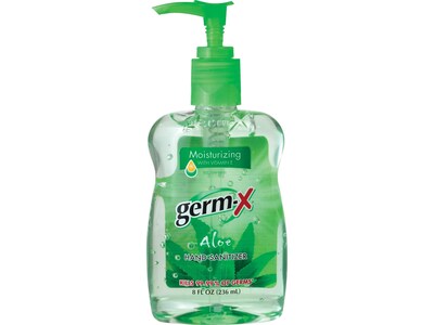 Germ-X Aloe Liquid Hand Sanitizer, 8 Oz., (1000030516)