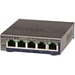 Netgear ProSafe 5-Port Gigabit Ethernet Smart Switch, Gray (GS105E-200NAS)