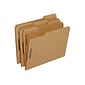 Pendaflex Kraft Fastener Folders, 2 Fasteners, 1/3 Cut Tabs, Letter,50/Box (PFXFK212)