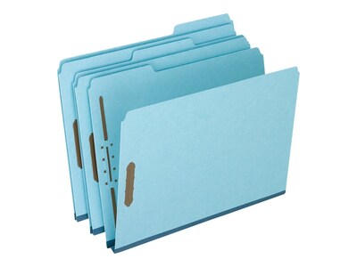 Pendaflex Heavy-Duty Classification Folders, Letter Size, Light Blue, 25/Box (PFX FP213)