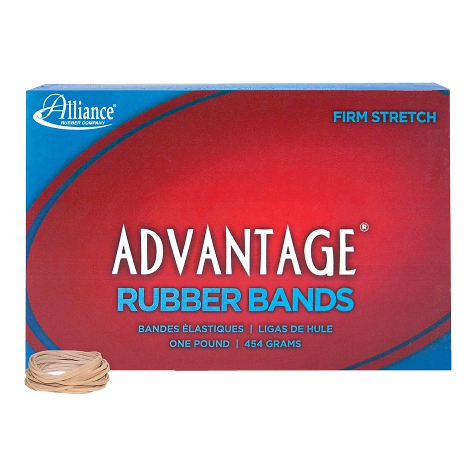 Alliance Advantage Multi-Purpose Rubber Bands, #12, 2500/Box (26125)