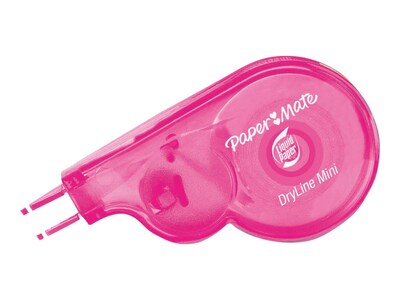 Paper Mate Liquid Paper DryLine Mini Correction Tape, White, 5/Pack (5032315)