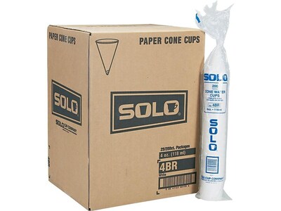 Solo Bare® Eco-Forward® Cold Cups, 4 Oz., White, 200/Pack (4R-2050)