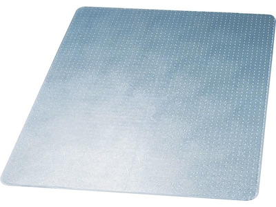 Deflect-O SuperMat Carpet Chair Mat, 46 x 60, Medium-Pile, Clear (CM14443F)