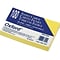 Oxford 3 x 5 Index Cards, Blank, Canary, 100/Pack (OXF7320CAN)