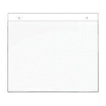 Deflect-O Classic Image Sign Holder, 8.5 x 11, Clear Plastic (68301)