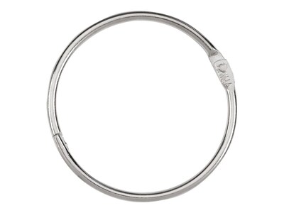 ACCO Book Rings, Silver, 50/Box (A7072205)