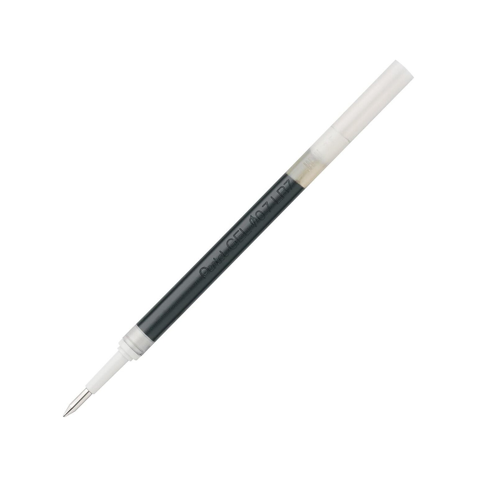Pentel EnerGel Gel-Ink Pens Refill, Medium Point, Black Ink (PensLR7A)