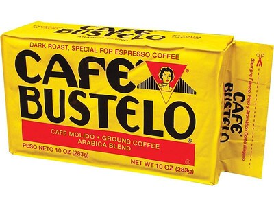 Cafe Bustelo Espresso Ground Coffee, Dark Roast (01720)